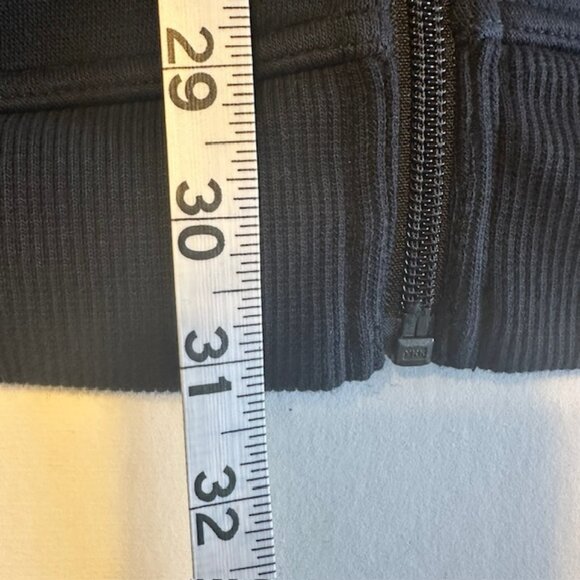 NWT PUMA Full Zip Fleece Sweatshirt Trainer Men's  Black Size L - Picture 6 of 6